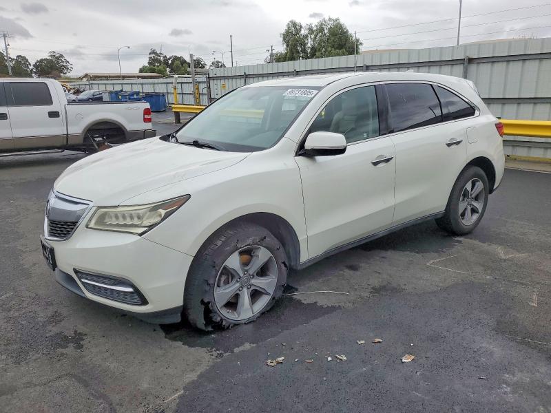 ACURA MDX 2015 with VIN 5FRYD3H27FB005090 - Photo from auction