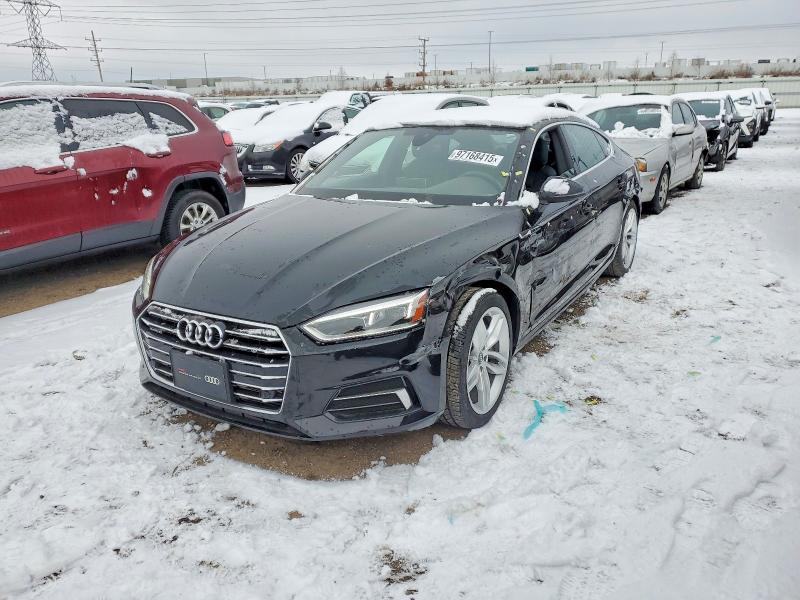 AUDI A5 PREMIUM 2019 with VIN WAUBNCF54KA093758 - Photo from auction