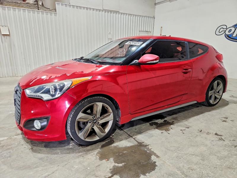 HYUNDAI VELOSTER T 2013 with VIN KMHTC6AE8DU147744 - Photo from auction