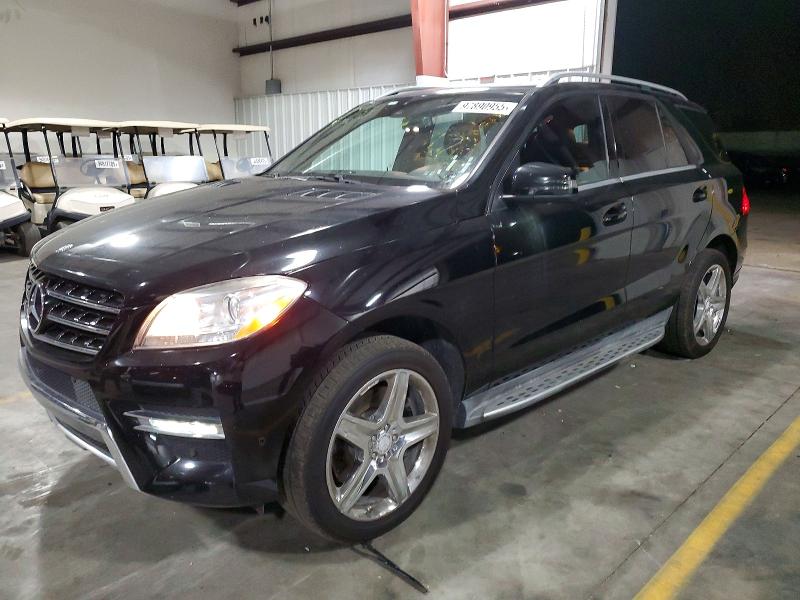MERCEDES-BENZ ML 2014 with VIN 4JGDA7DBXEA293406 - Photo from auction