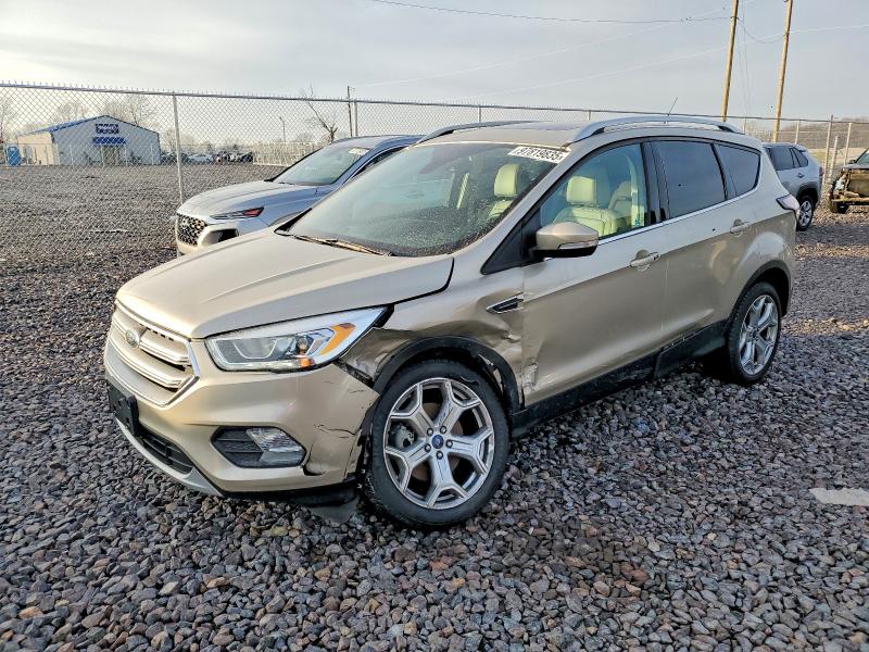 FORD ESCAPE 2017 with VIN 1FMCU0J94HUC13502 - Photo from auction
