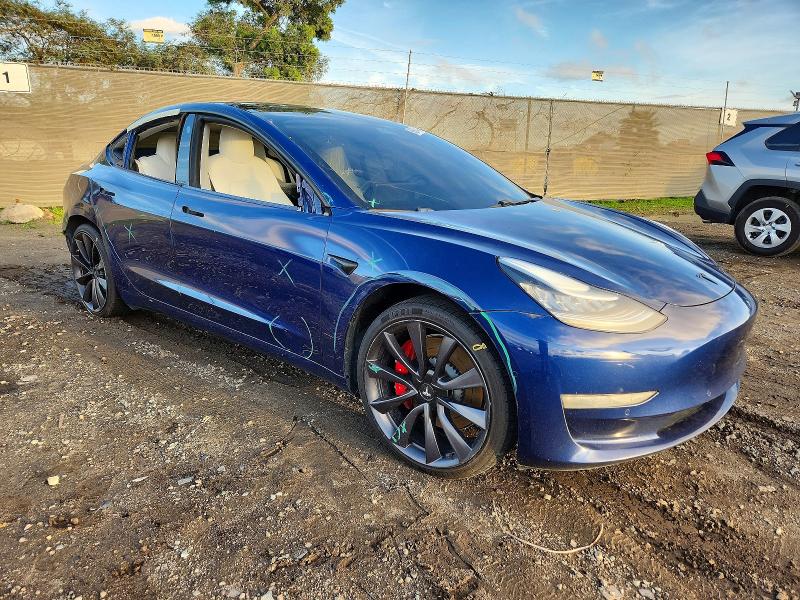Photo 4 from auction – 2020 TESLA MODEL 3 with VIN 5YJ3E1EC9LF641905