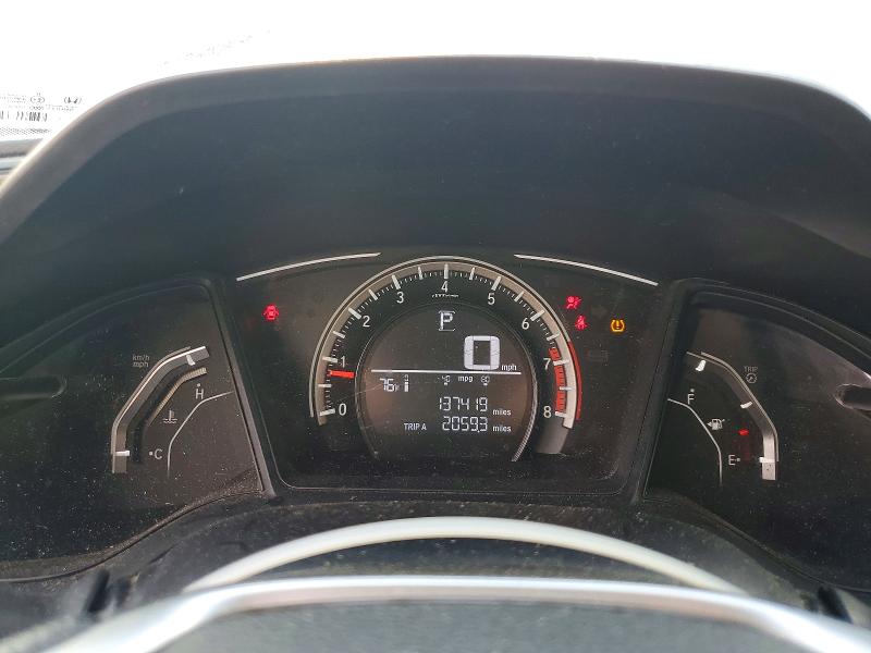 Photo 9 from auction – 2017 HONDA CIVIC with VIN 19XFC2F54HE017208