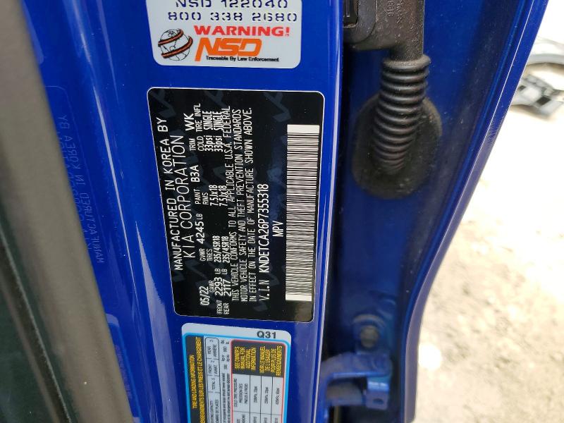 Photo 14 from auction – 2023 KIA SELTOS SX with VIN KNDETCA26P7355318
