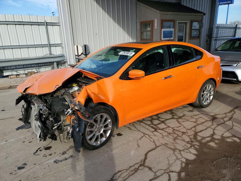 DODGE DART LIMIT 2013 with VIN 1C3CDFCA5DD346248 - Photo from auction
