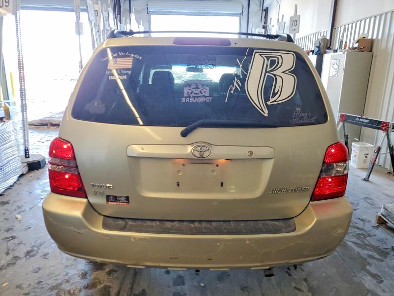 Photo 6 from auction – 2003 TOYOTA HIGHLANDER with VIN JTEGF21A430111375