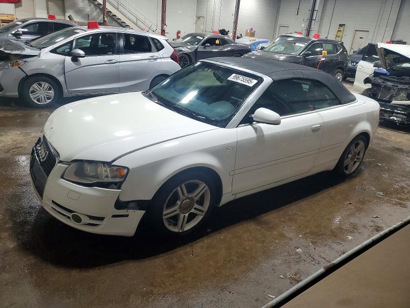 AUDI A4 2.0T CA 2007 with VIN WAUDF48H57K027823 - Photo from auction