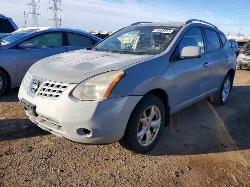 NISSAN ROGUE S 2008 with VIN JN8AS58VX8W141814 - Photo from auction