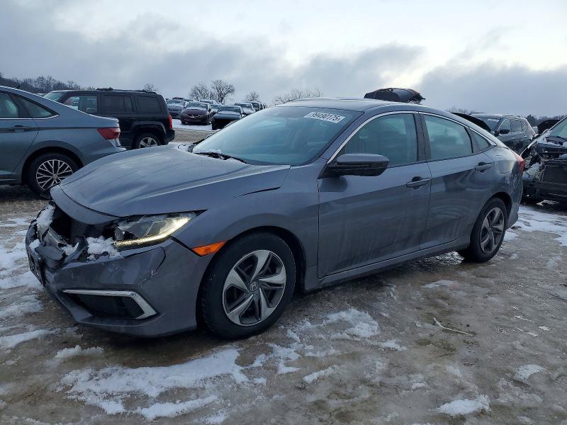 HONDA CIVIC LX 2020 with VIN 2HGFC2F68LH541257 - Photo from auction