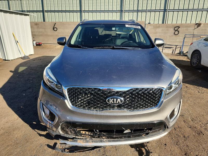Photo 5 from auction – 2017 KIA SORENTO with VIN 5XYPH4A18HG289835