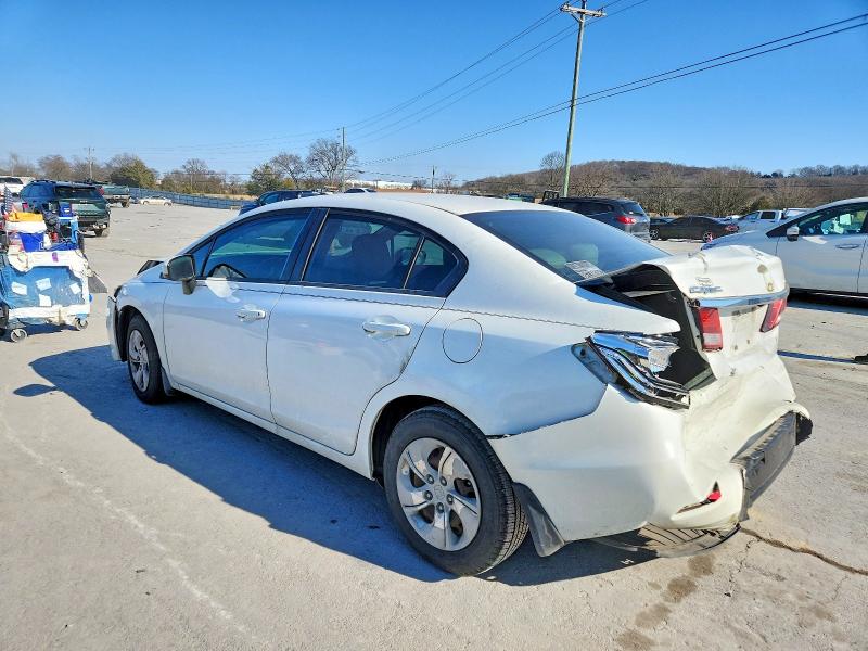 Photo 2 from auction – 2014 HONDA CIVIC LX with VIN 19XFB2F53EE041059