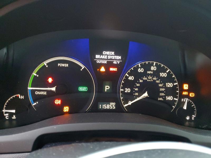 Photo 9 from auction – 2011 LEXUS RX 450H with VIN JTJZB1BA7B2005567
