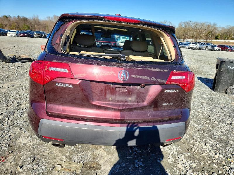Photo 6 from auction – 2009 ACURA MDX TECHNO with VIN 2HNYD286X9H507762