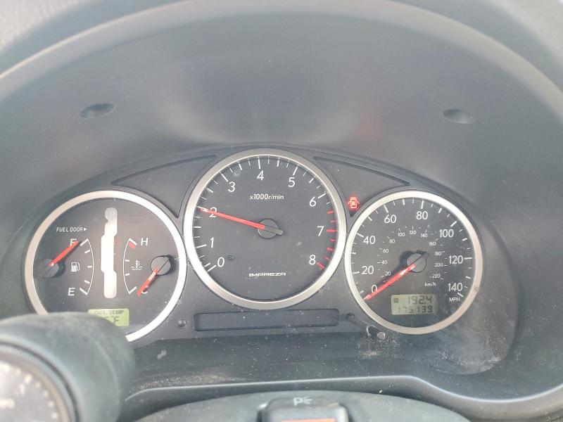 Photo 9 from auction – 2007 SUBARU IMPREZA WR with VIN JF1GD74667H523356