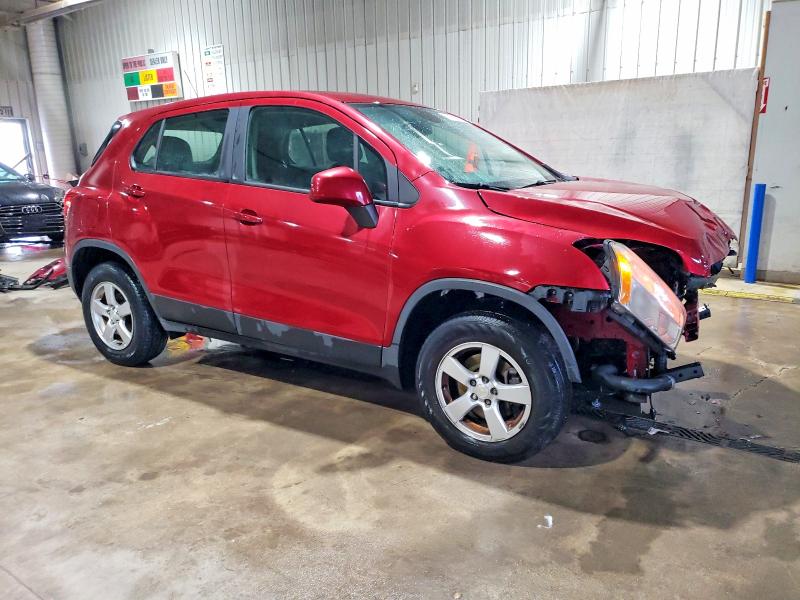 Photo 4 from auction – 2015 CHEVROLET TRAX 1LS with VIN KL7CJPSB6FB234557
