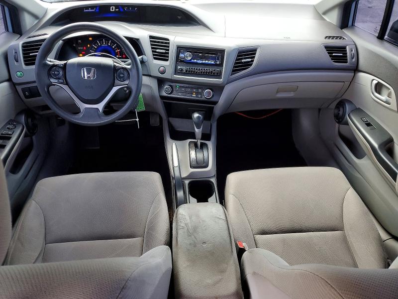Photo 8 from auction – 2012 HONDA CIVIC LX with VIN 19XFB2F53CE067593