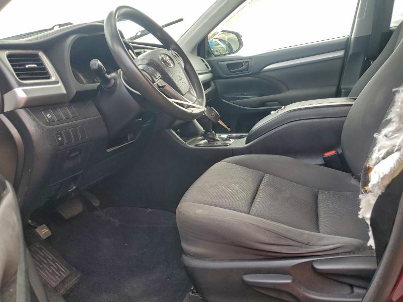 Photo 7 from auction – 2017 TOYOTA HIGHLANDER with VIN 5TDZARFH2HS026565