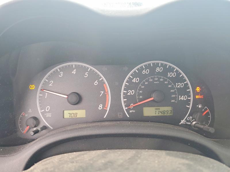 Фото 9 с аукциона – 2009 TOYOTA COROLLA с VIN 2T1BU40E59C095769