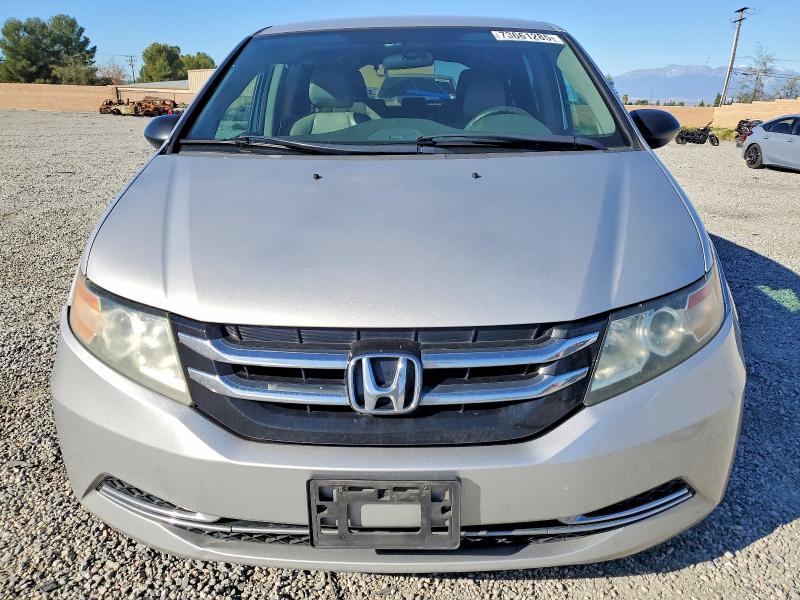 Photo 5 from auction – 2014 HONDA ODYSSEY LX with VIN 5FNRL5H23EB098127