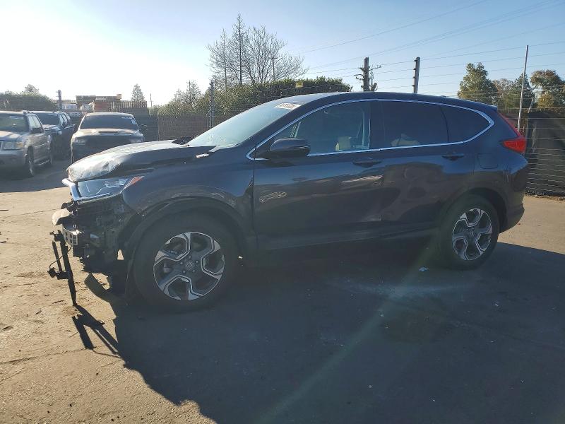 HONDA CR-V EX 2018 with VIN 7FARW2H53JE060783 - Photo from auction
