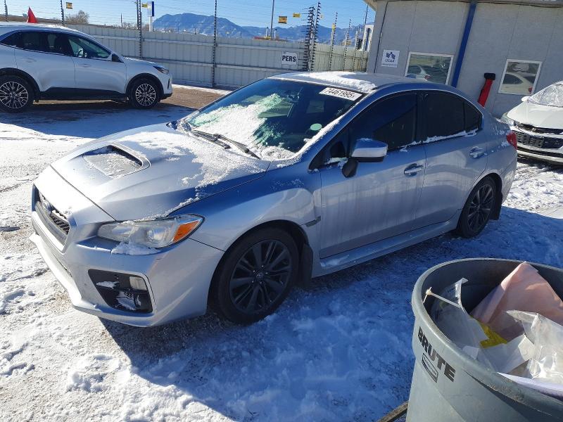 SUBARU WRX 2017 with VIN JF1VA1B60H9804306 - Photo from auction