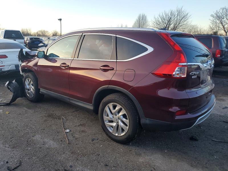 Photo 2 from auction – 2015 HONDA CR-V EXL with VIN 5J6RM4H75FL061852