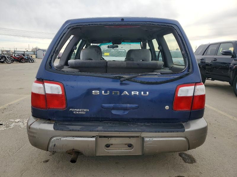 Photo 6 from auction – 2002 SUBARU FORESTER with VIN JF1SF65512G747136