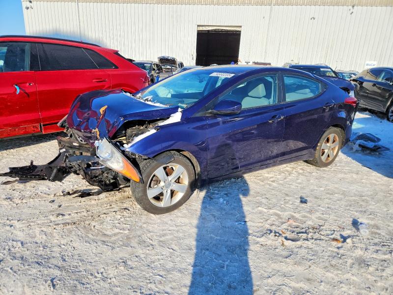 HYUNDAI ELANTRA 2013 with VIN 5NPDH4AE4DH360201 - Photo from auction