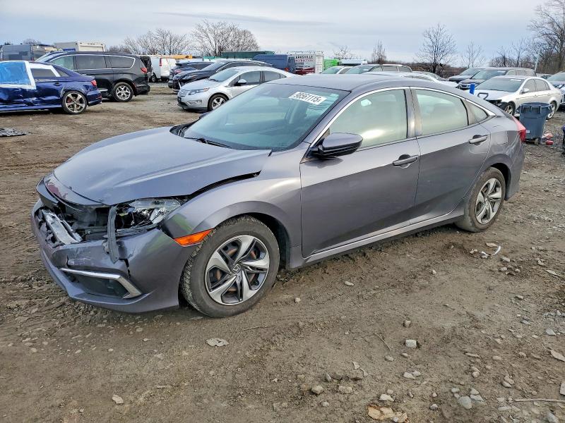 Photo 1 from auction – 2019 HONDA CIVIC LX with VIN 2HGFC2F68KH502957