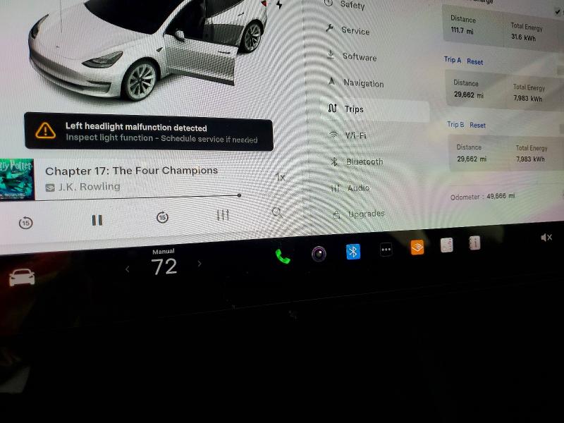 Photo 9 from auction – 2022 TESLA MODEL 3 with VIN 5YJ3E1EB4NF127731