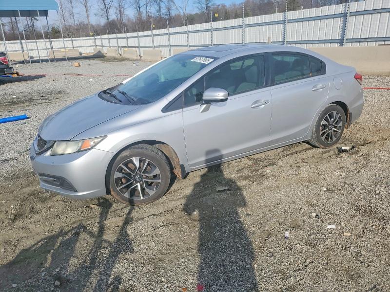 HONDA CIVIC EX 2014 with VIN 2HGFB2F86EH524934 - Photo from auction