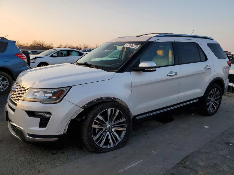 FORD EXPLORER 2018 with VIN 1FM5K8HT0JGB32371 - Photo from auction