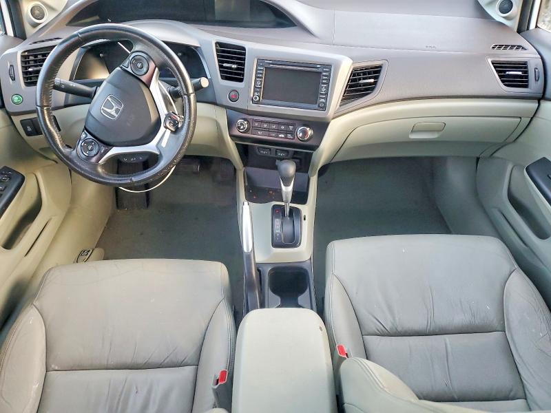 Photo 8 from auction – 2012 HONDA CIVIC EXL with VIN 19XFB2F9XCE317401