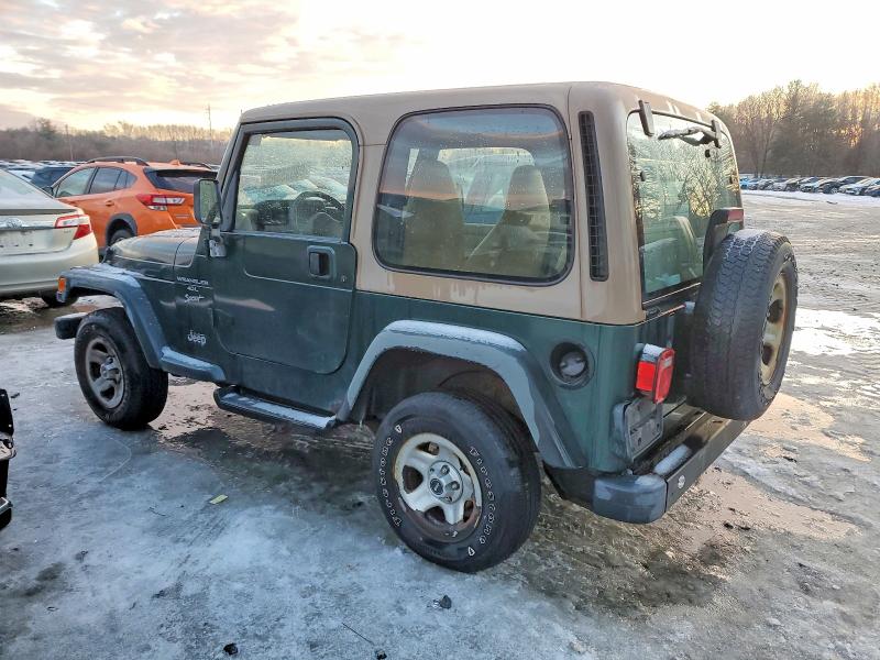 Photo 2 from auction – 2000 JEEP WRANGLER / with VIN 1J4FA49S2YP706869