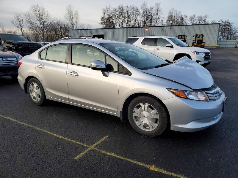 Photo 4 from auction – 2012 HONDA CIVIC HYBR with VIN JHMFB4F20CS010927