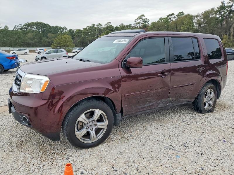 HONDA PILOT 2012 with VIN 5FNYF3H71CB040467 - Photo from auction