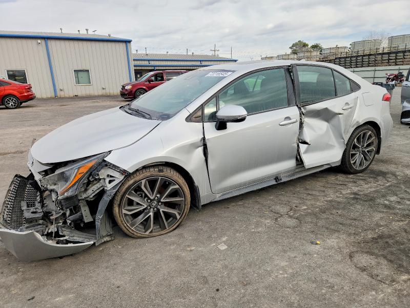 TOYOTA COROLLA 2020 with VIN 5YFP4RCE6LP039717 - Photo from auction