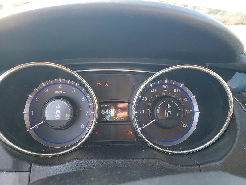 Photo 9 from auction – 2013 HYUNDAI SONATA SE with VIN 5NPEC4AC3DH511644