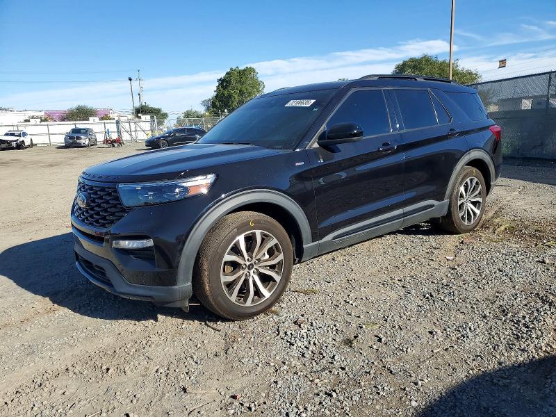FORD EXPLORER 2023 with VIN 1FMSK7KH5PGB63478 - Photo from auction