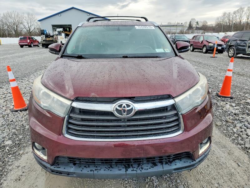 Photo 5 from auction – 2014 TOYOTA HIGHLANDER with VIN 5TDDKRFH8ES014231