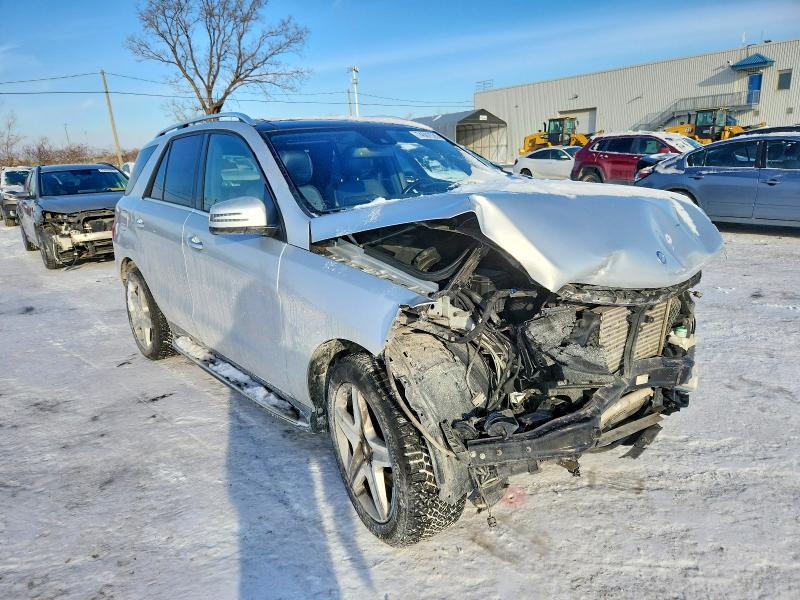 Photo 4 from auction – 2015 MERCEDES-BENZ ML 350 BLU with VIN 4JGDA2EB4FA546934