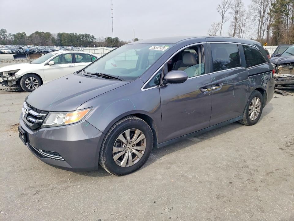 HONDA ODYSSEY EX 2016 with VIN 5FNRL5H43GB156984 - Photo from auction