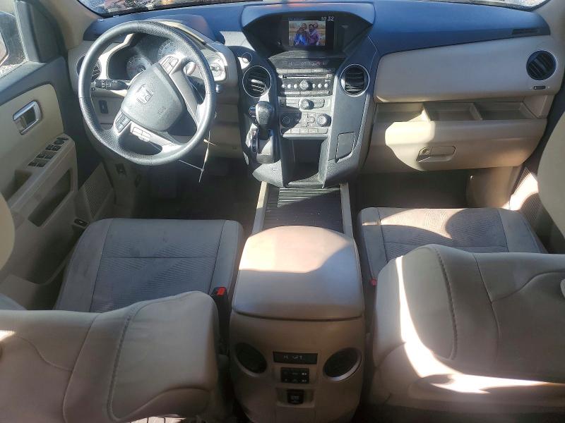 Photo 8 from auction – 2014 HONDA PILOT LX with VIN 5FNYF4H25EB053915