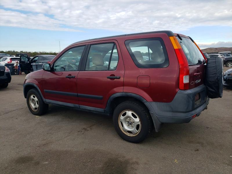 Photo 2 from auction – 2004 HONDA CR-V LX with VIN SHSRD784X4U204848