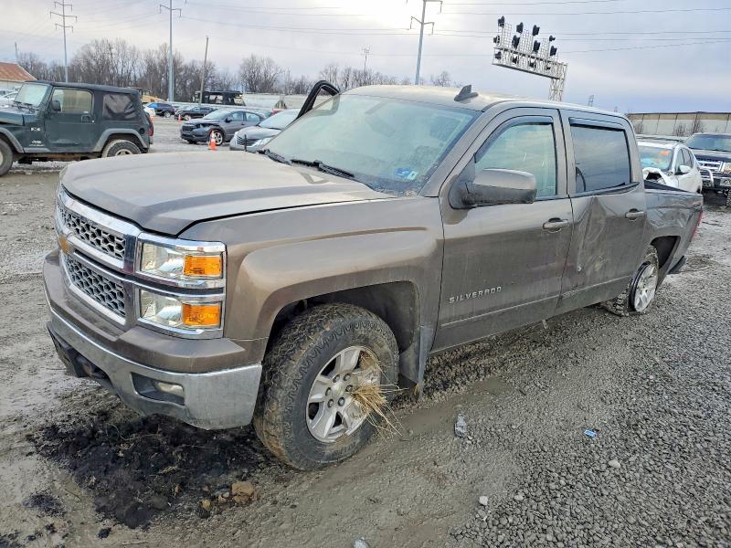 CHEVROLET SILVERADO 2015 with VIN 3GCUKREH6FG148432 - Photo from auction