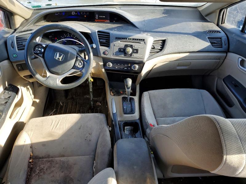 Photo 8 from auction – 2012 HONDA CIVIC LX with VIN 2HGFB2F59CH516524