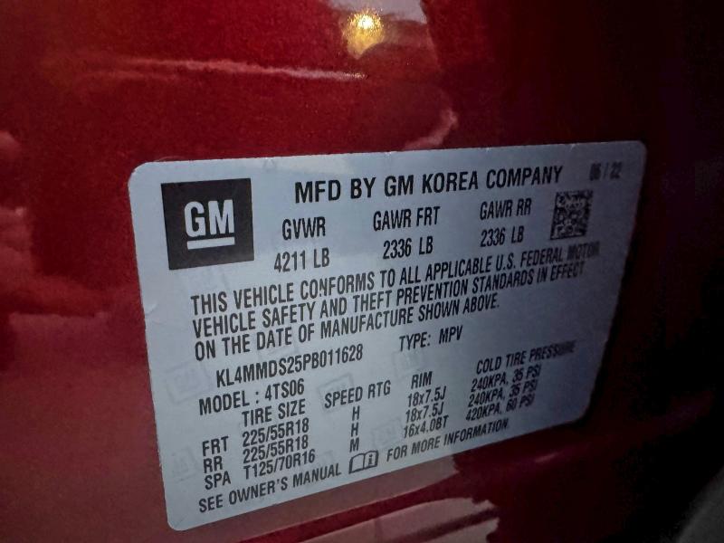 Photo 10 from auction – 2023 BUICK ENCORE GX with VIN KL4MMDS25PB011628