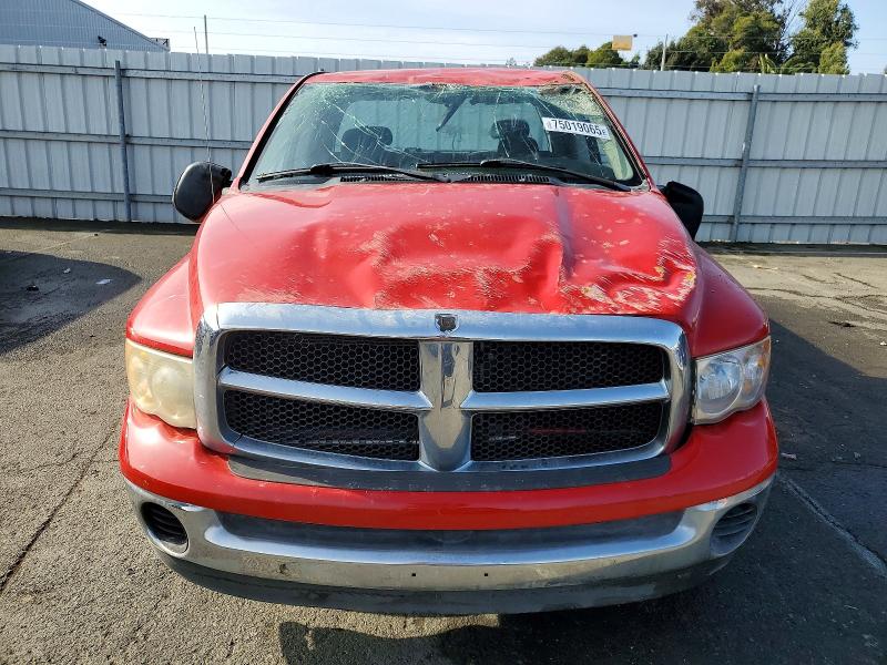 Photo 5 from auction – 2005 DODGE RAM 1500 S with VIN 1D7HA18N75J552348