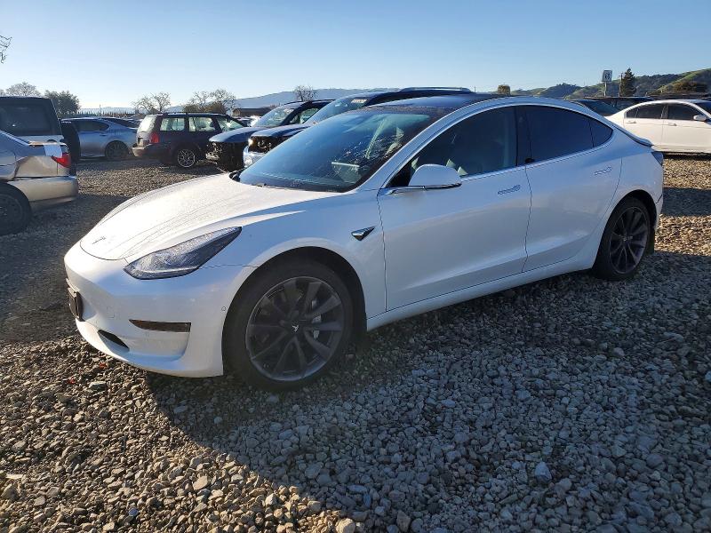 TESLA MODEL 3 2020 with VIN 5YJ3E1EC1LF627545 - Photo from auction