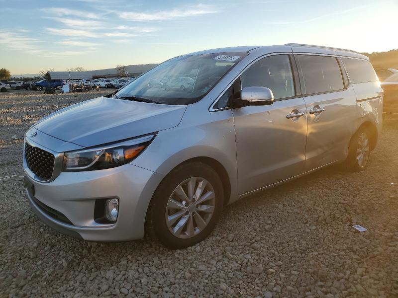 KIA SEDONA EX 2016 with VIN KNDMC5C16G6184653 - Photo from auction
